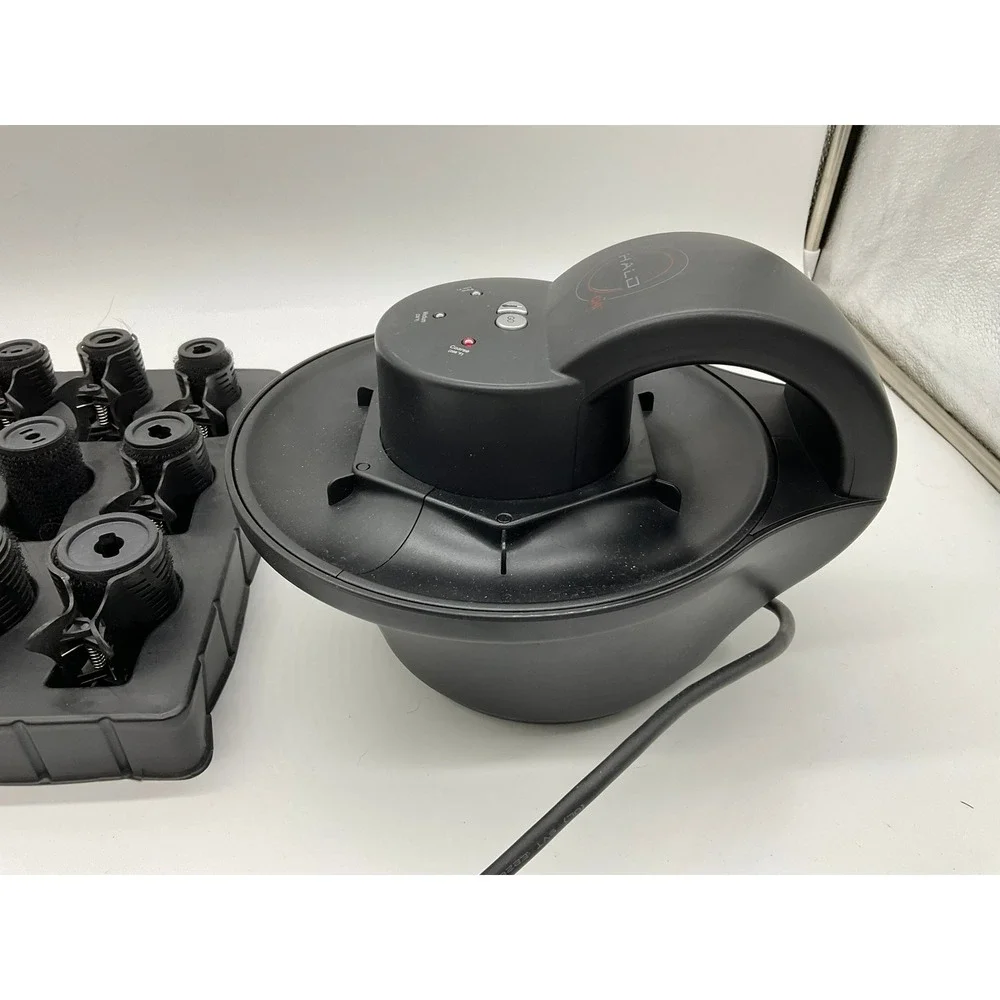 CHI Halo Induction Roller Set Women Black Ceramic Infused Professional Curler